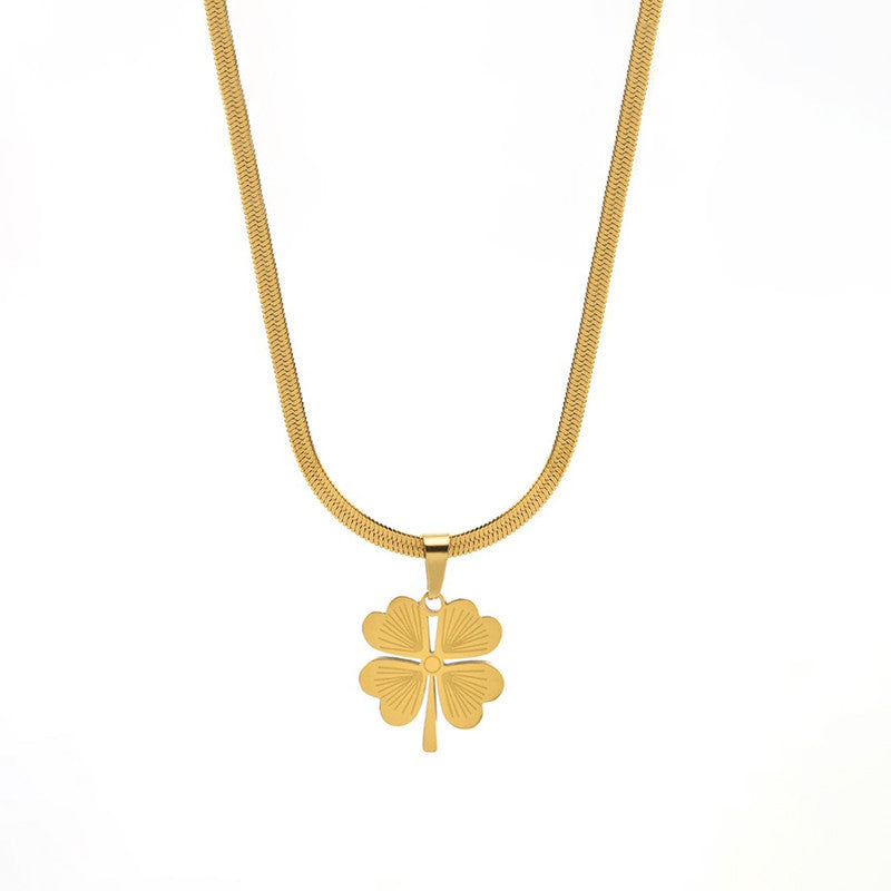 Lucky Clover Necklace and Earring set
