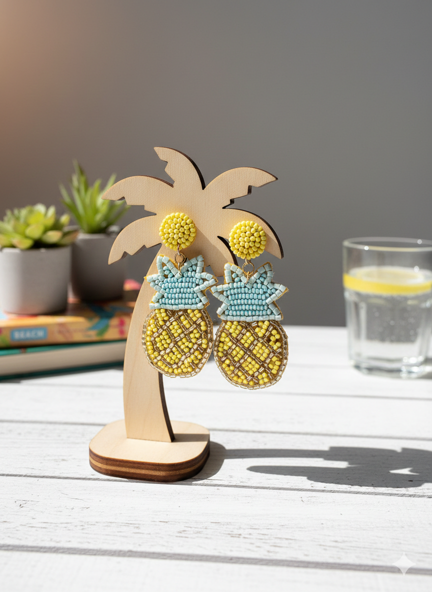 The pineapple earrings