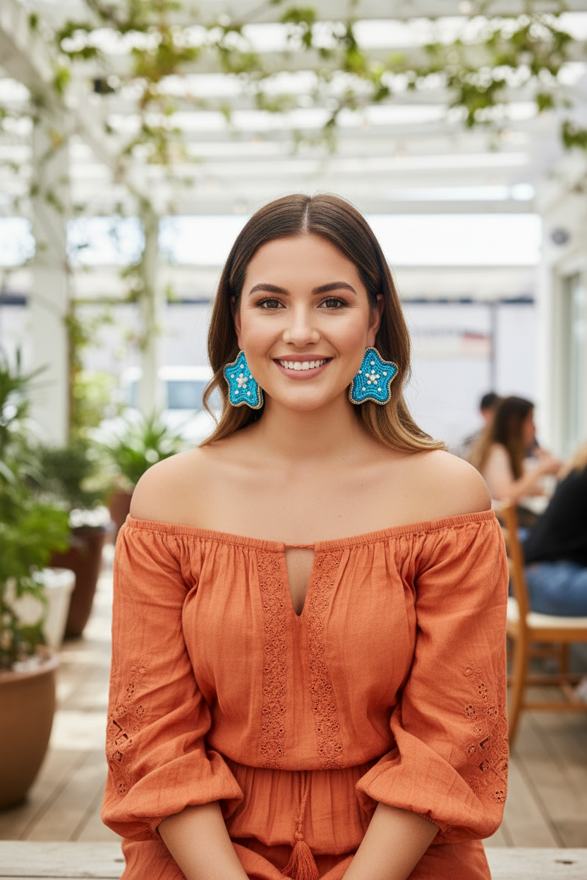 The Ocean Star earrings