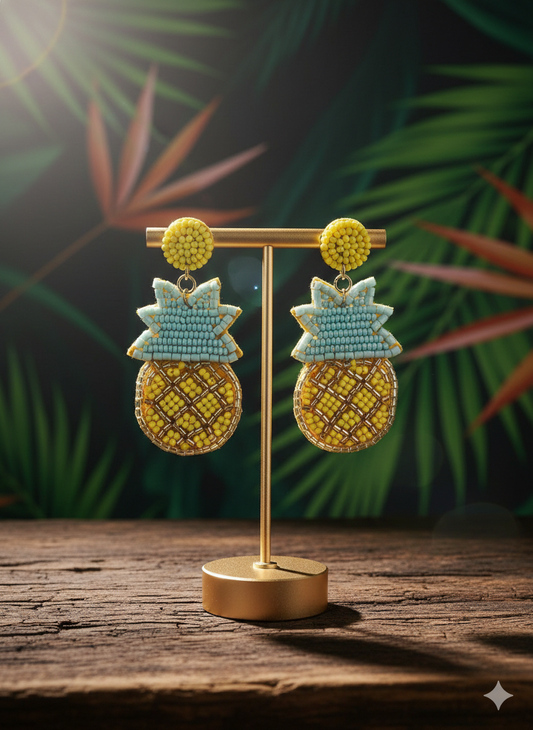 The pineapple earrings